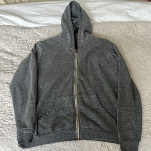 Brandy Melville Gray Zip Up Jacket. One Size
